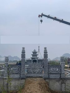 thi công lăng mộ đá