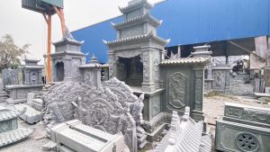 sản xuất lăng mộ đá